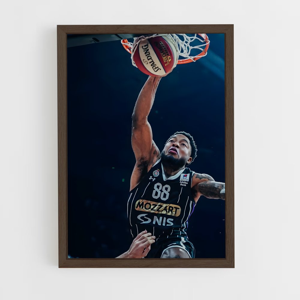 Poster Dunk de Tasmania – affiche Basketball (vue 5)